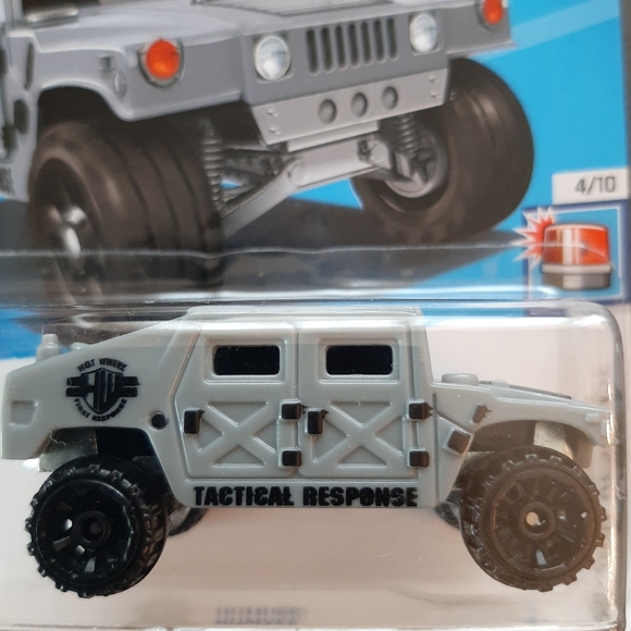 Hot Wheels Humvee 2024 HW First Response Collection Gray Military Hummer - Picture 3 of 11